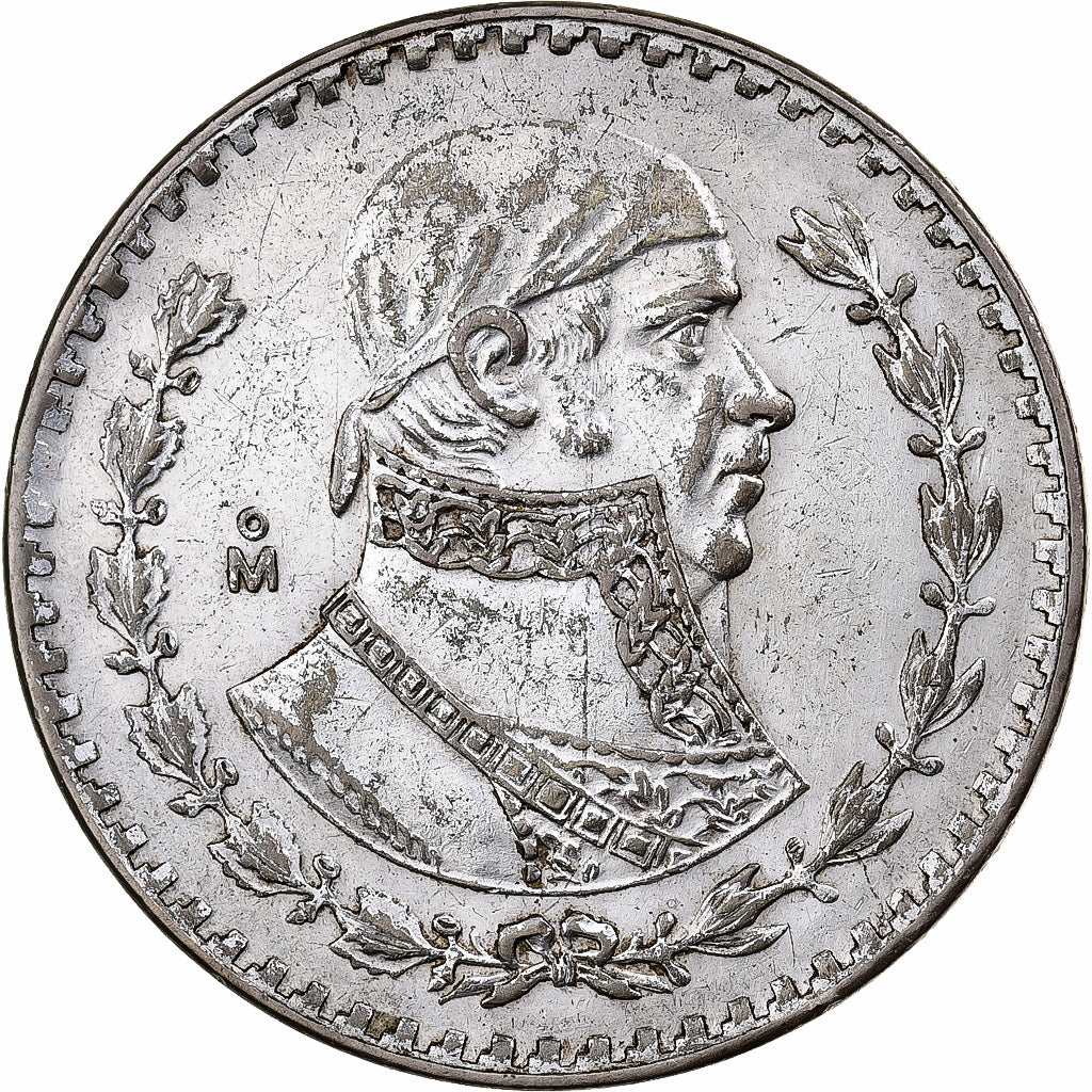 Mexico, Peso, 1958, Mexico City, Silver, VF(30-35), KM:459