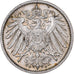 GERMANY - EMPIRE, Wilhelm II, Mark, 1914, Karlsruhe, Silver, AU(55-58), KM:14