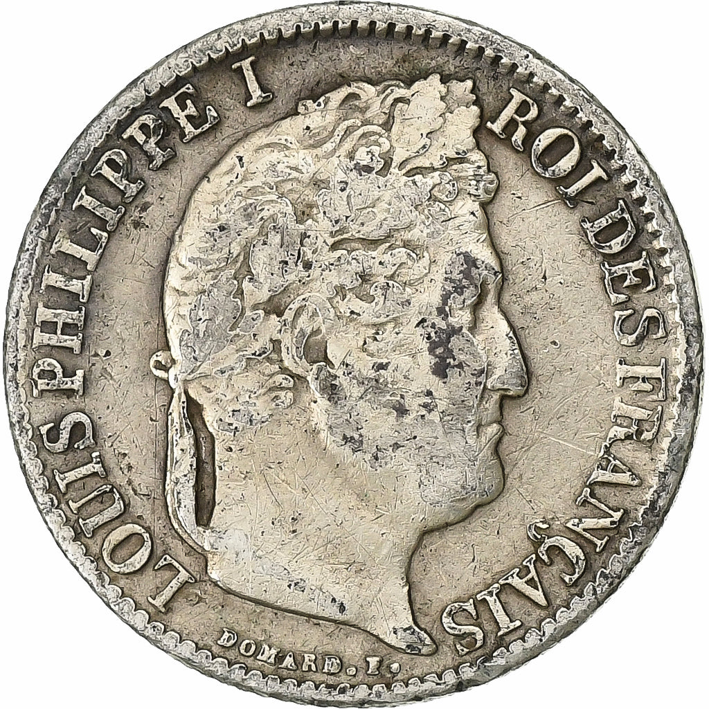 Francja, 1/2 Franc, Louis-Philippe, 1834, Lille, Srebro, VF(30-35), KM:741.13