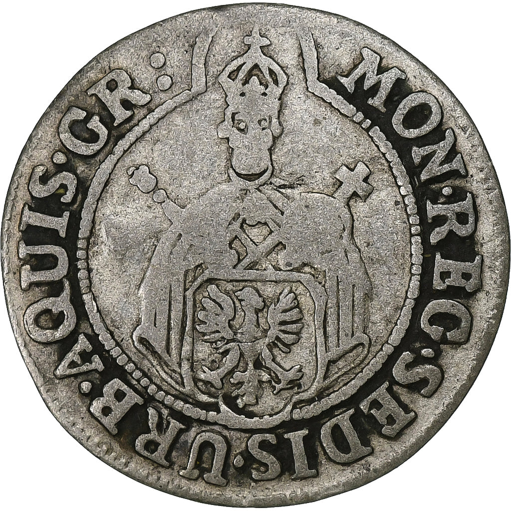 Etats allemands, AACHEN, 3 Marck, 1754, Aachen, Argent, TB+, KM:50