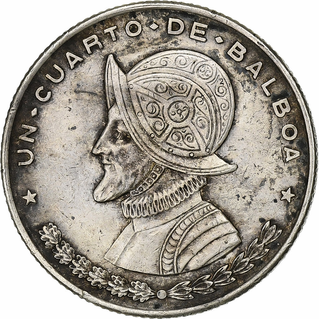 Panama, 1/4 Balboa, 1961, Silber, SS, KM:25