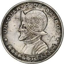 Panama, 1/4 Balboa, 1961, Silber, SS, KM:25