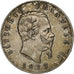 Italia, Vittorio Emanuele II, 5 Lire, 1877, Rome, Argento, BB+, KM:8.4