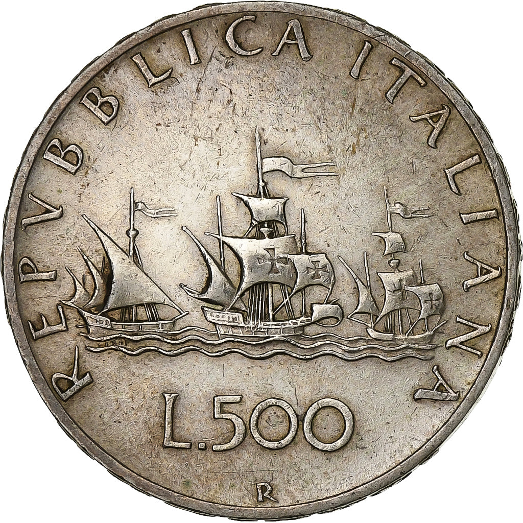 Italy, 500 Lire, 1964, Rome, Silver, AU(55-58), KM:98