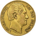 Belgien, Leopold I, 20 Francs, 20 Frank, 1865, Brussels, Gold, SS, KM:23