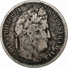 France, 2 Francs, Louis-Philippe, 1834, Rouen, Silver, F(12-15), KM:743.2