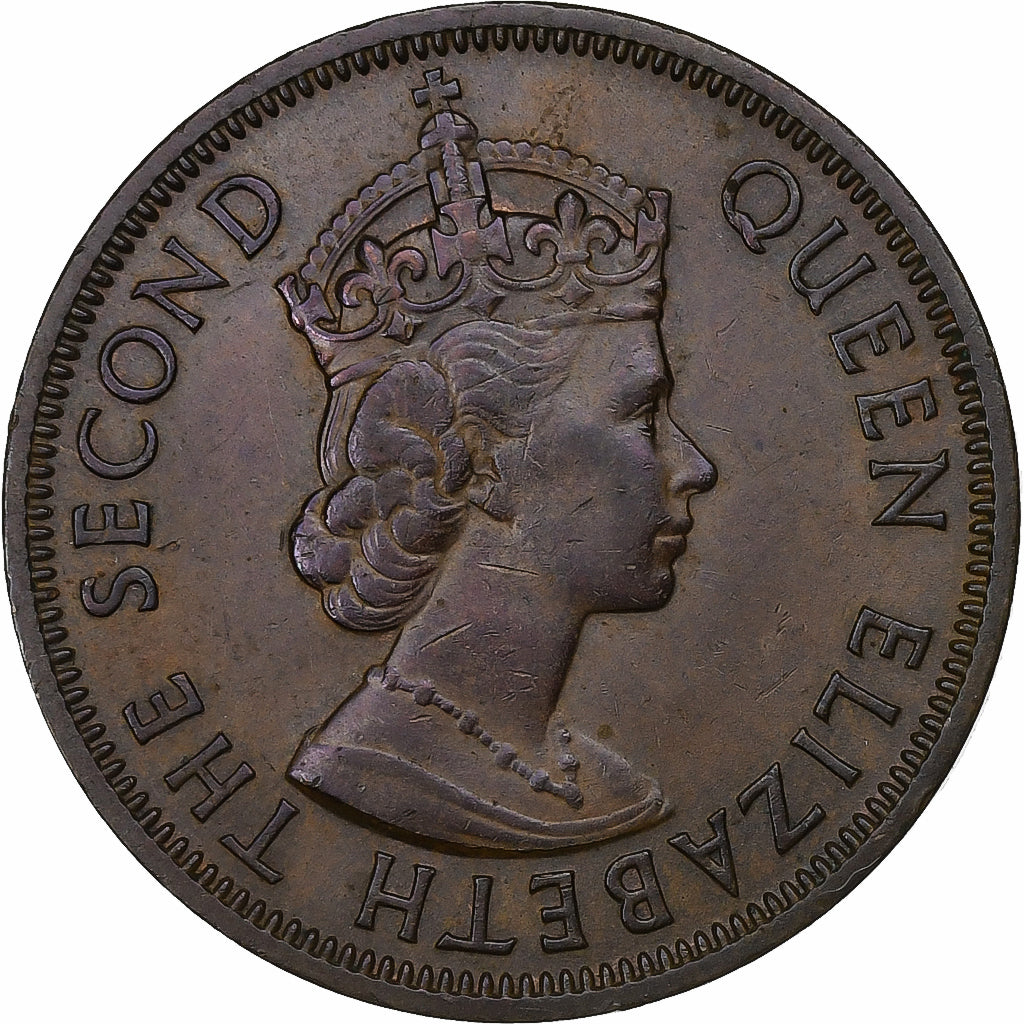 Osten Karibik Staaten, Elizabeth II, Cent, 1964, Bronze, SS, KM:2