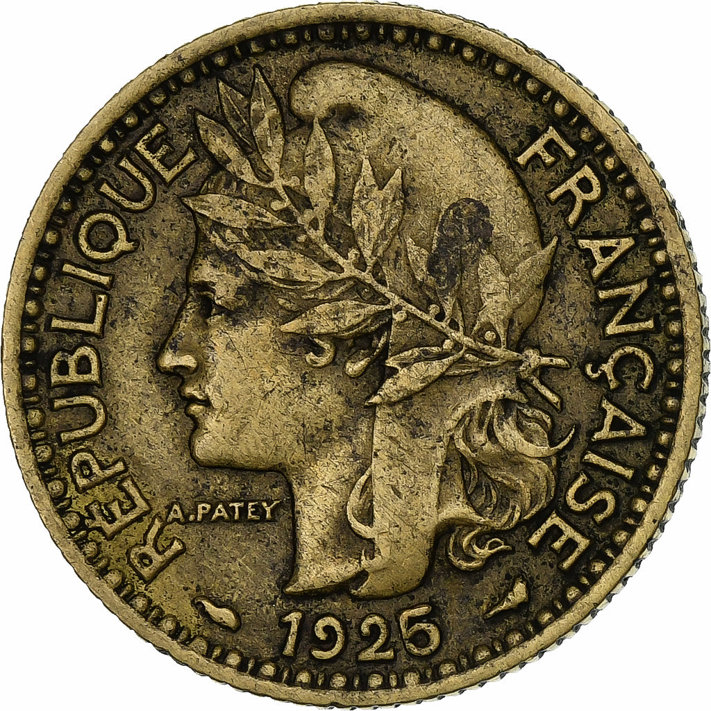 Kamerun, Franc, 1925, Paris, Aluminum-Bronze, SS, KM:2