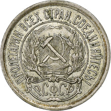 Russia, 10 Kopeks, 1923, Silver, EF(40-45), KM:80