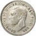 Australie, George VI, Threepence, 1950, Melbourne, Argent, TB+, KM:44