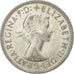 Australia, Elizabeth II, Shilling, 1961, Melbourne, Silver, EF(40-45), KM:59