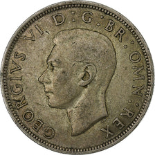 Great Britain, George VI, 1/2 Crown, 1943, Silver, VF(30-35), KM:856