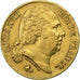 Frankreich, Louis XVIII, 20 Francs, Louis XVIII, 1817, Paris, Gold, SS, KM:712.1