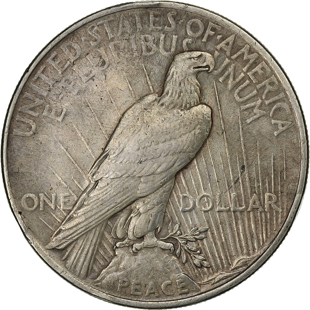 USA, Dollar, Peace Dollar, 1924, U.S. Mint, Srebro, EF(40-45), KM:150