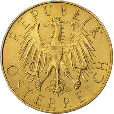 Austria, 25 Schilling, 1929, Vienna, Gold, AU(50-53), KM:2841