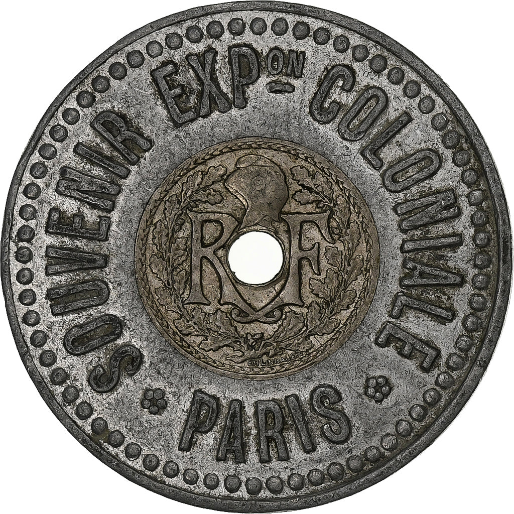 Francja, 5 Centimes, Lindauer, 1930, Paris, Miedź-Nikiel, VF(30-35), KM:875