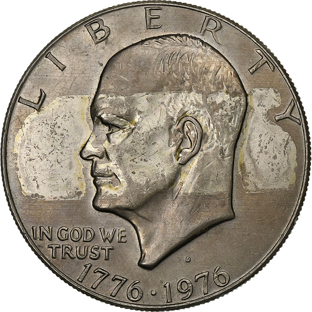Verenigde Staten, Dollar, Eisenhower Dollar, 1976, Denver, Copper-Nickel Clad