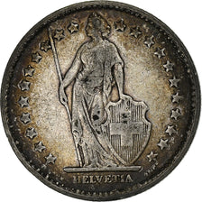 Switzerland, 2 Francs, 1914, Bern, Silver, VF(20-25), KM:21