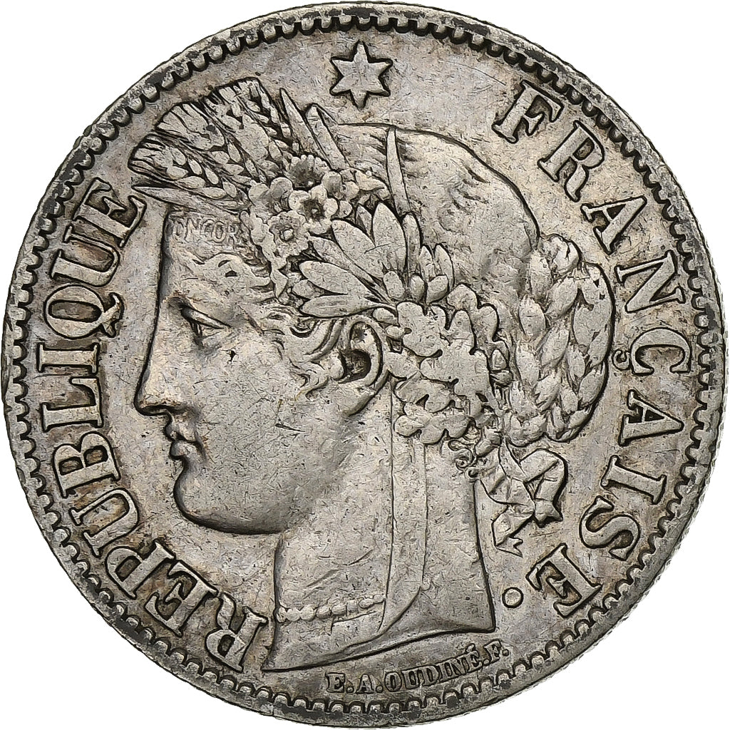 France, 2 Francs, Cérès, 1895, Paris, Silver, EF(40-45), KM:817.1