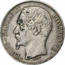 Frankreich, 5 Francs, Napoléon III, 1852, Paris, Silber, SS, KM:773.1