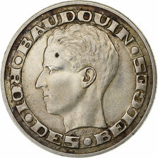 Belgium, 50 Francs, 50 Frank, 1958, Brussels, Silver, EF(40-45), KM:150.2