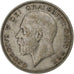 Wielka Brytania, George V, 1/2 Crown, 1933, Srebro, EF(40-45), KM:835
