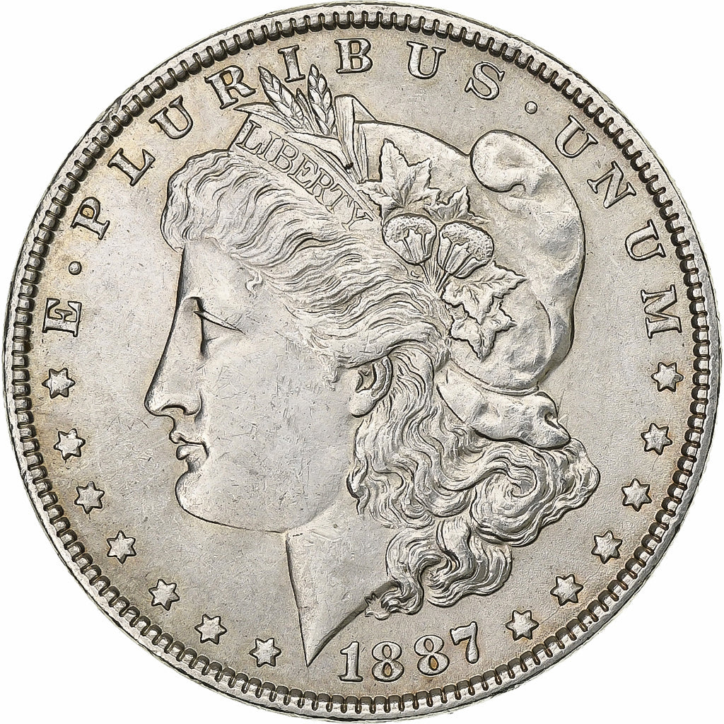 Stati Uniti, Dollar, Morgan Dollar, 1887, Philadelphia, Argento, SPL-, KM:110