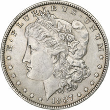 Stati Uniti, Dollar, Morgan Dollar, 1887, Philadelphia, Argento, SPL-, KM:110