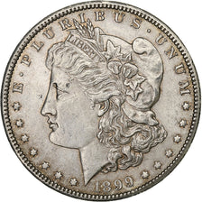 United States, Dollar, Morgan Dollar, 1899, New Orleans, Silver, AU(55-58)