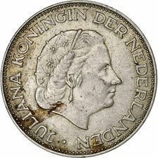 Netherlands, Juliana, 2-1/2 Gulden, 1960, Utrecht, Silver, VF(30-35), KM:185