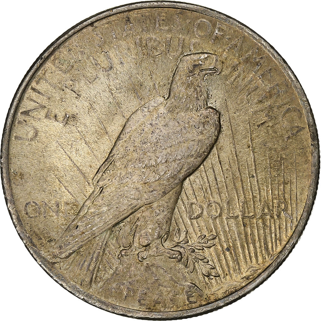 United States, Dollar, Peace Dollar, 1922, Philadelphia, Silver, EF(40-45)