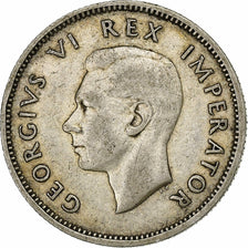 South Africa, George VI, Shilling, 1940, Pretoria, Silver, VF(30-35), KM:28