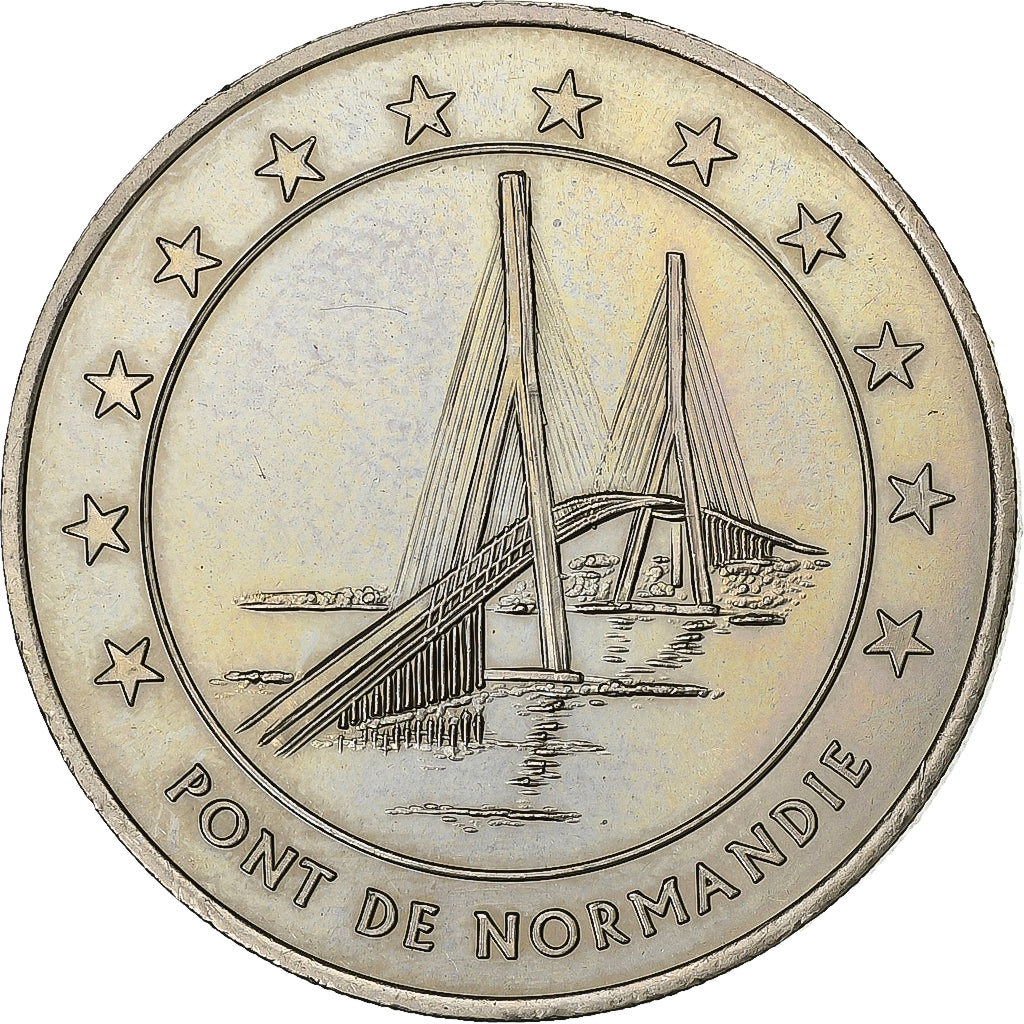 Frankrijk, 3 Euro du Havre, 1996, Cupro-nikkel, PR