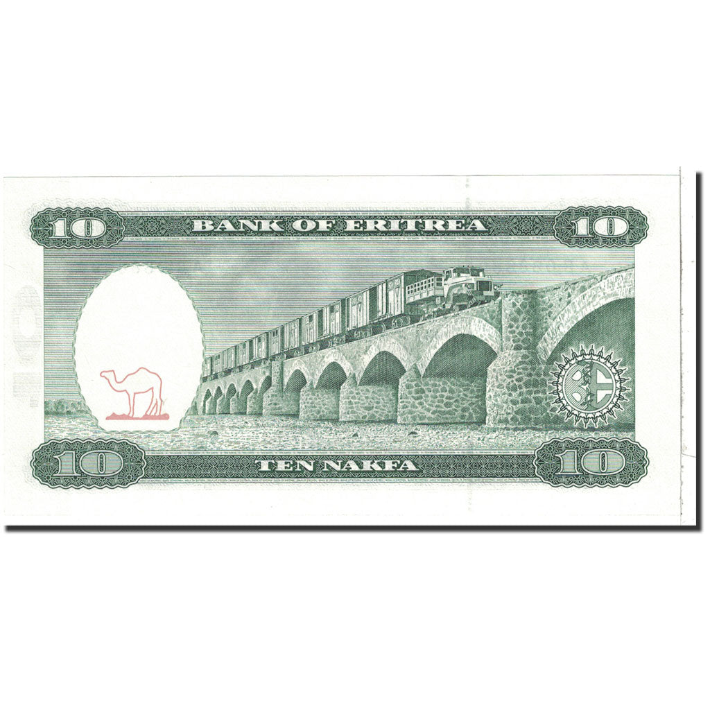 Banknote, Eritrea, 10 Nakfa, 1997, 1997-05-24, KM:3, UNC(65-70)