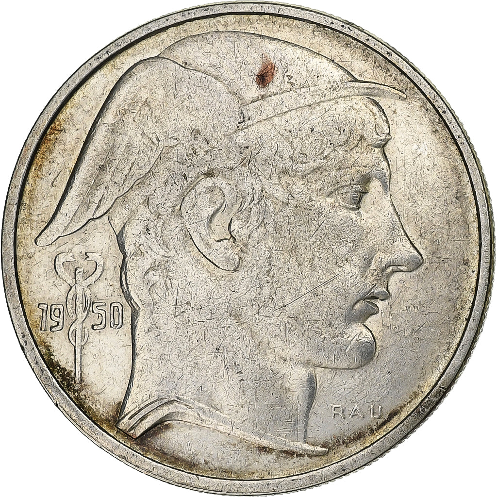 Belgique, 20 Francs, 20 Frank, 1850, Bruxelles, Argent, TB+, KM:140.1