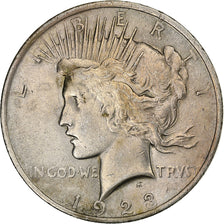 United States, Dollar, Peace Dollar, 1923, Philadelphia, Silver, VF(30-35)