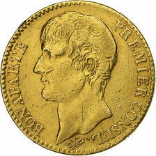 Francja, 40 Francs, Napoléon I, An 12 (1804), Paris, Złoto, EF(40-45), KM:652