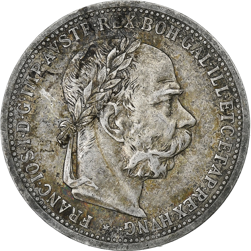 Austria, Franz Joseph I, Corona, 1895, Vienna, Silver, VF(30-35), KM:2804