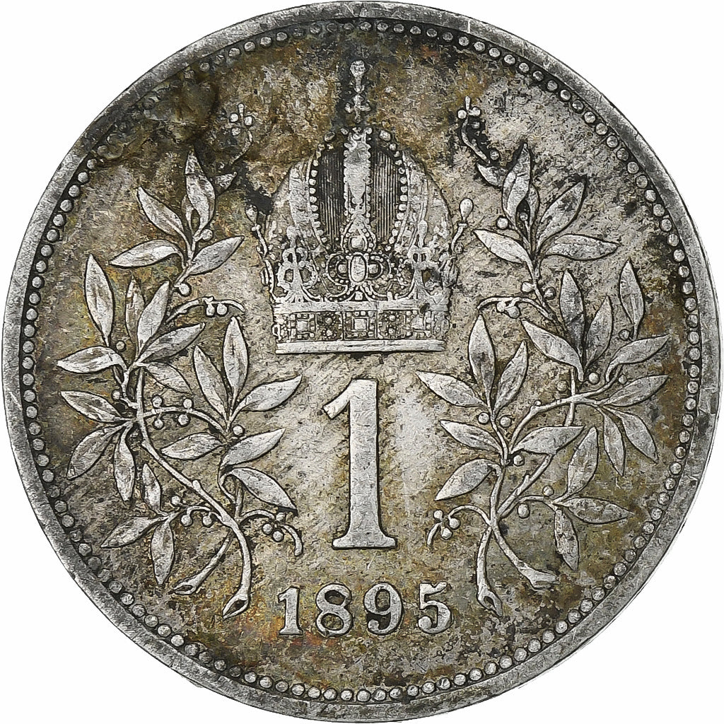 Austria, Franz Joseph I, Corona, 1895, Vienna, Silver, VF(30-35), KM:2804