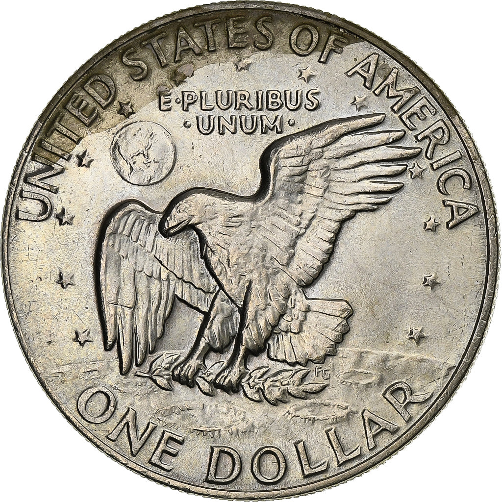 Estados Unidos, Dollar, Eisenhower Dollar, 1974, Philadelphia, Cobre - níquel