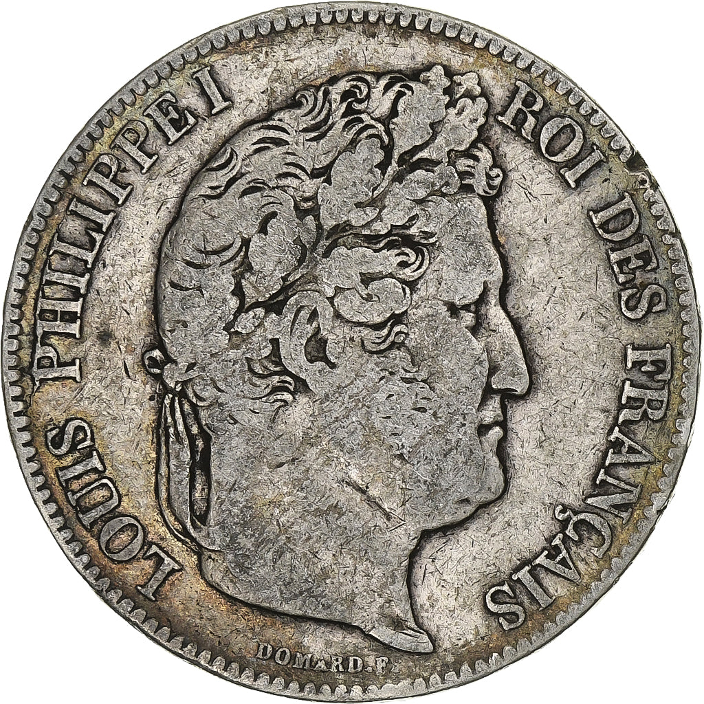 France, 5 Francs, Louis-Philippe, 1833, Nantes, Argent, TB, KM:749.12