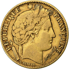 France, 10 Francs, Cérès, 1851, Paris, Or, TB+, KM:770