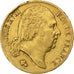 Francja, Louis XVIII, 20 Francs, Louis XVIII, 1820, Paris, Złoto, EF(40-45)