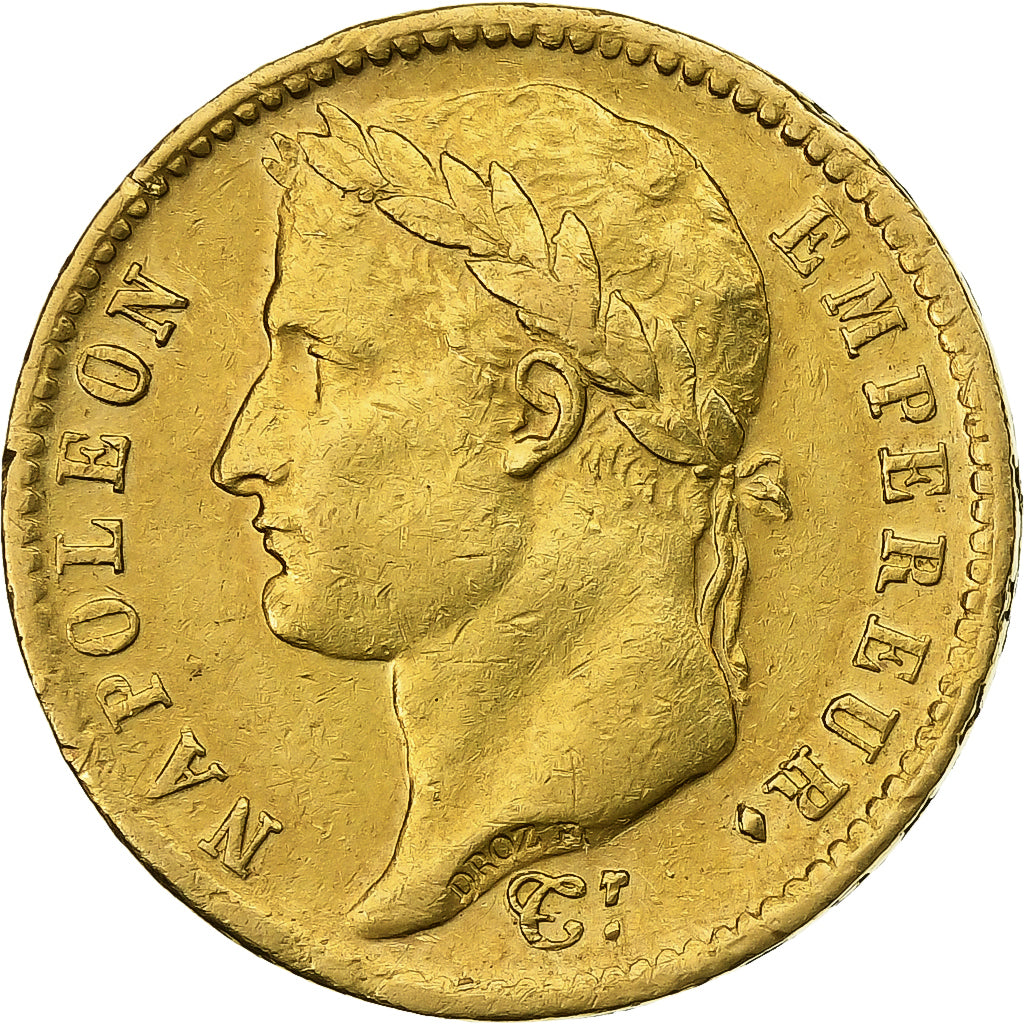 France, 20 Francs, Napoléon I, 1811, Paris, Gold, EF(40-45), KM:695.1