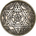 Maroko, Mohammed V, 200 Francs, 1953, Paris, Srebro, EF(40-45), KM:53