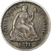 United States, Half Dime, Seated Liberty Half Dime, 1871, Philadelphia, Silver