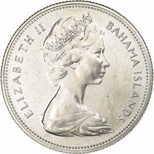 Bahamas, Elizabeth II, 50 Cents, 1969, Silver, MS(60-62), KM:7