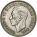 Australia, George VI, Florin, 1951, Melbourne, Silver, EF(40-45), KM:47