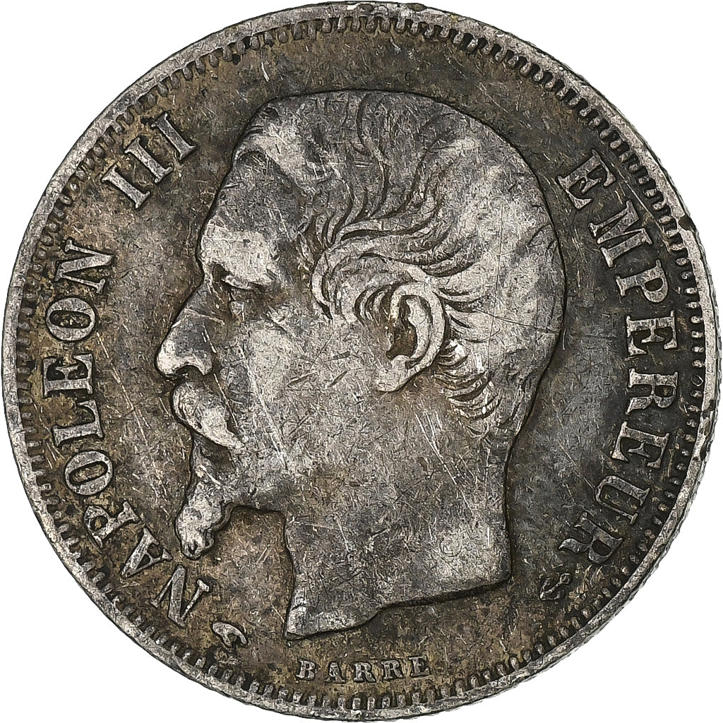 Frankreich, Napoleon III, Franc, Napoléon III, 1856, Paris, Silber, SS