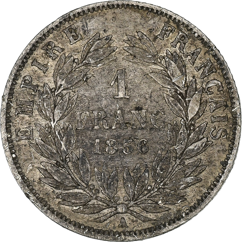 Frankreich, Napoleon III, Franc, Napoléon III, 1856, Paris, Silber, SS